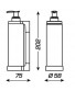 Дозатор жидкого мыла ISSIS 300ml 844772